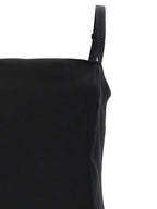 Black Viscose Midi Dress