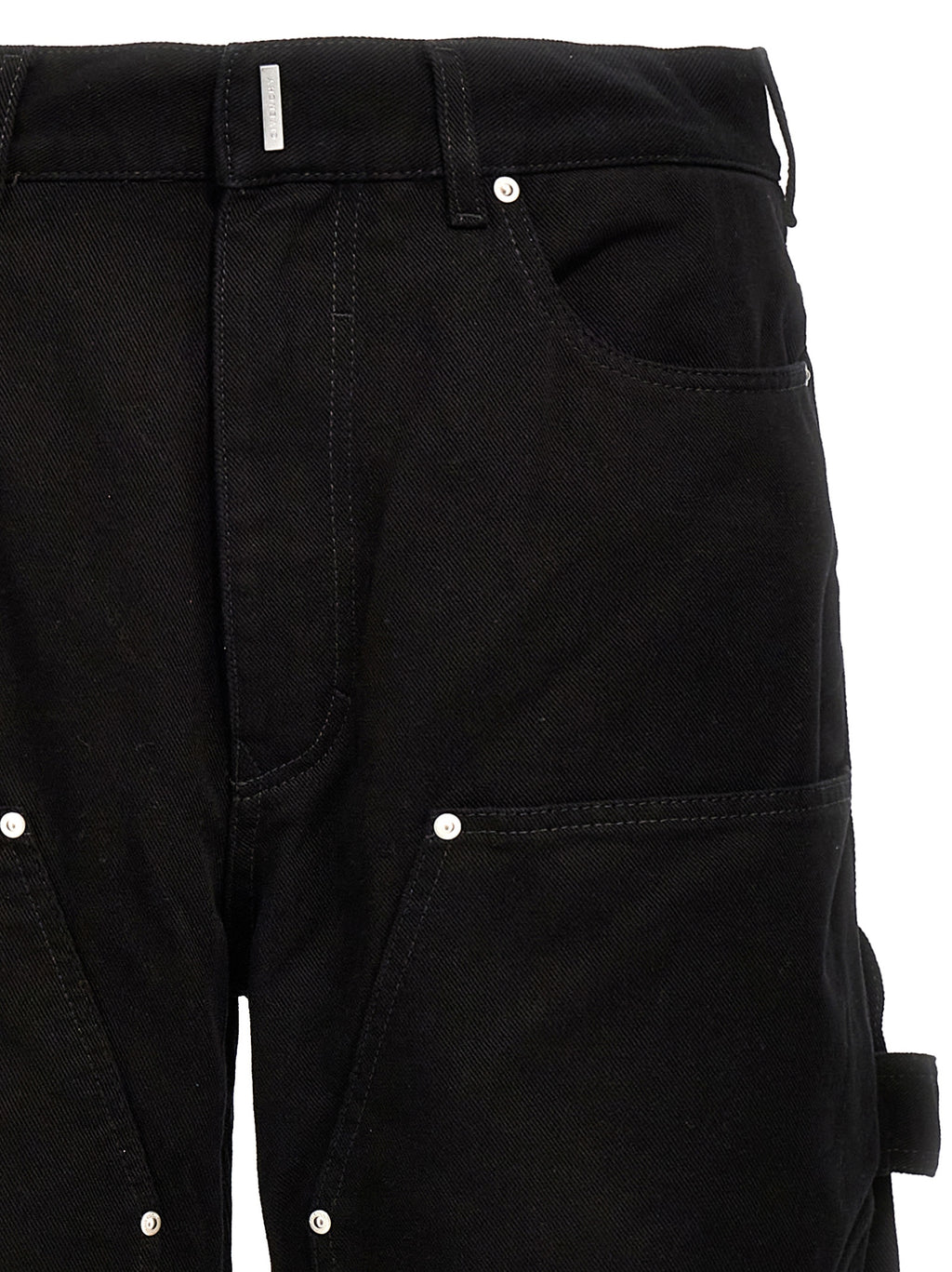 Black Cotton Jeans Denim