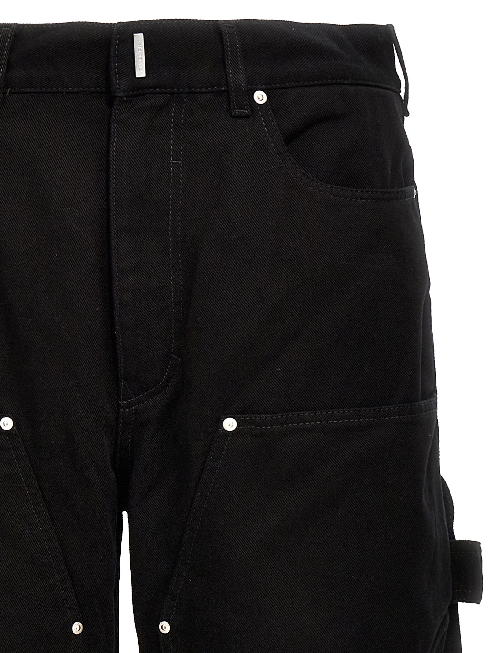 Black Cotton Jeans Denim