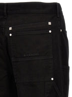 Black Cotton Jeans Denim