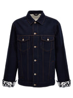 Blue Cotton Denim Jacket