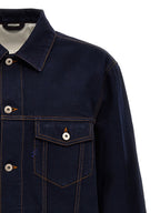 Blue Cotton Denim Jacket