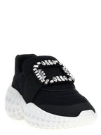 Bicolor Polyethylene Athletic Sneakers