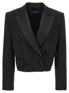 Black Virgin Wool Blazer