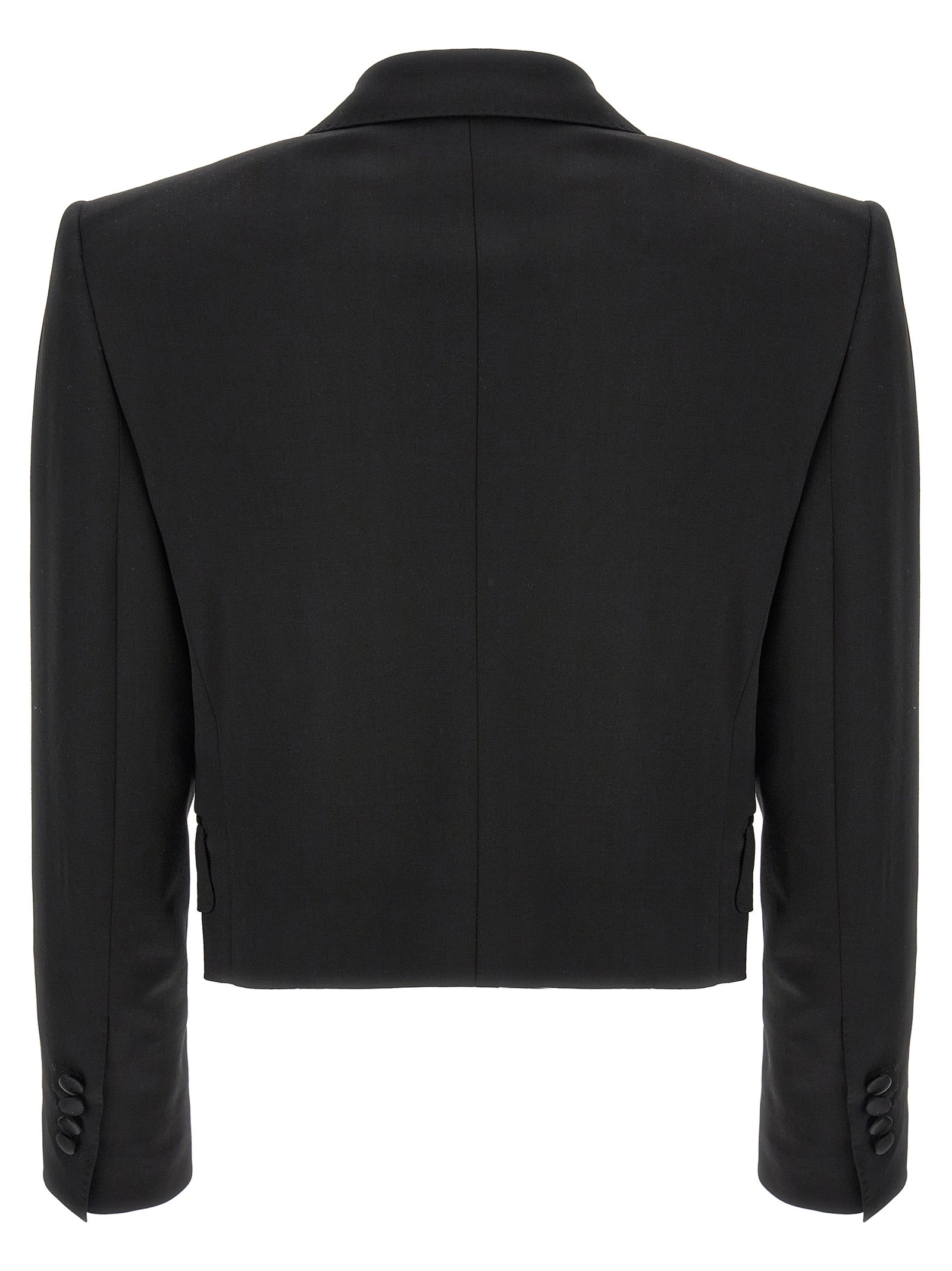 Black Virgin Wool Blazer