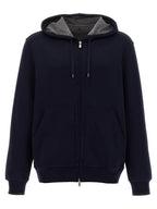 Blue Cotton Sweatshirt