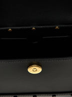 Black Calfskin Handbag