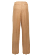 Beige Wool Dress Pants