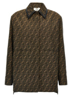 Brown Polyester Leather Jacket