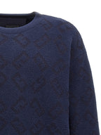 Blue Wool Cardigan