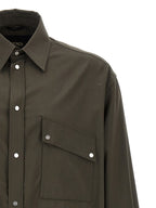 Bicolor Wool Blouse