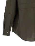 Bicolor Wool Blouse