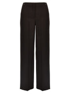Purple Virgin Wool Dress Pants