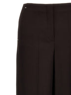 Purple Virgin Wool Dress Pants