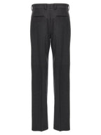 Gray Cashmere Casual Pants