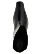 Black Calfskin Ankle Boots