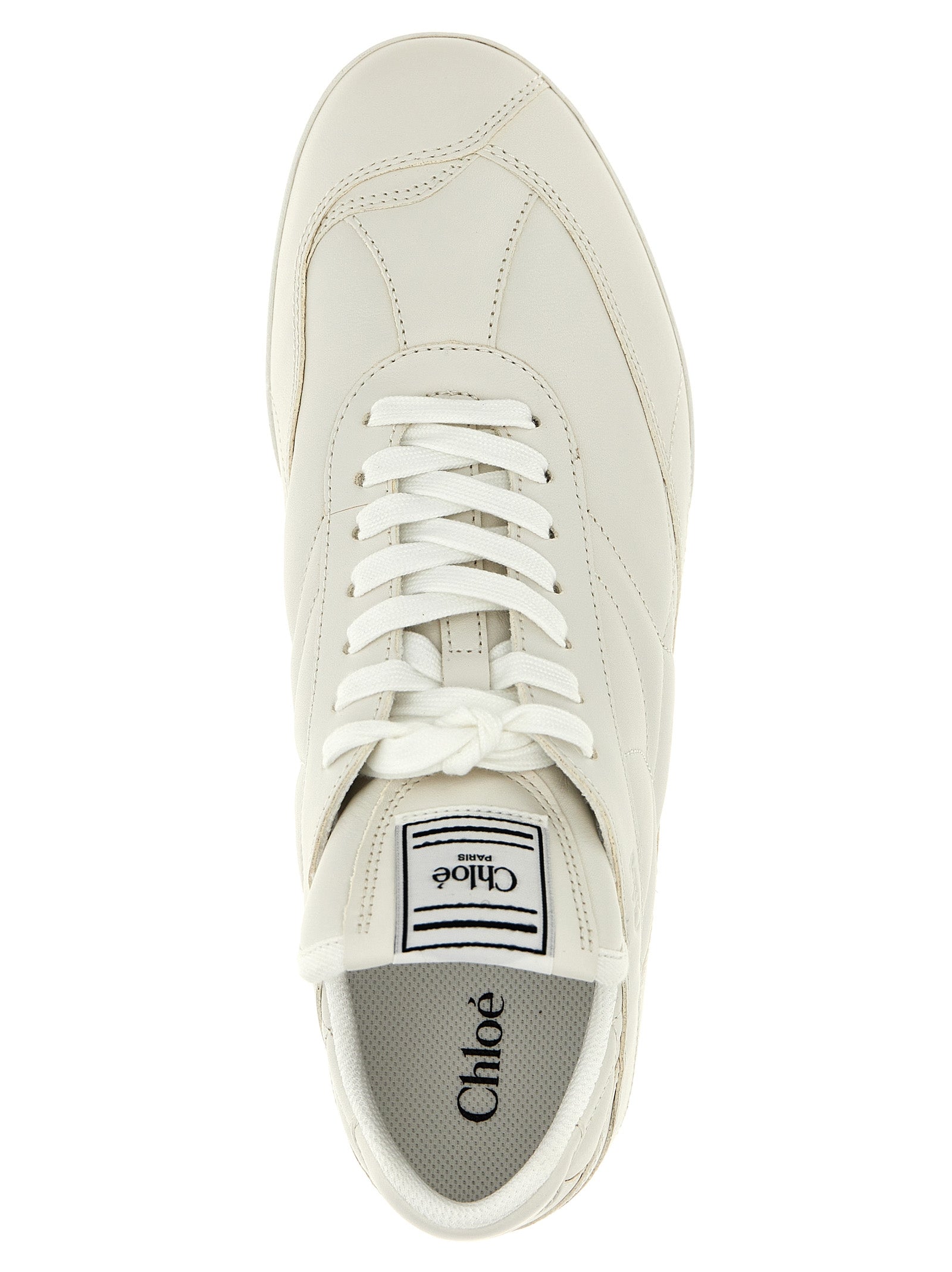 White Leather Sneakers