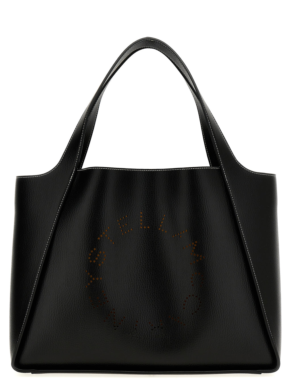 Black Polyamide Tote Bag