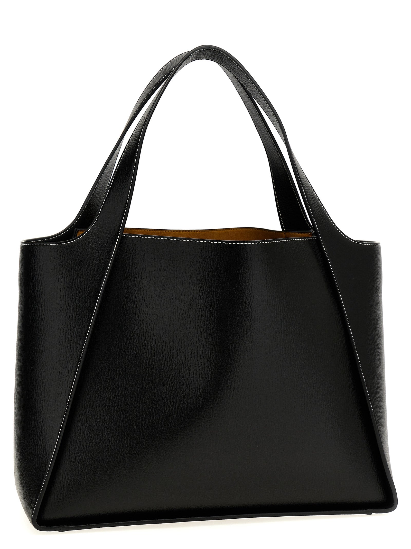 Black Polyamide Tote Bag