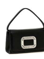 Black Lamb Leather Handbag