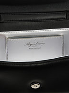 Black Lamb Leather Handbag