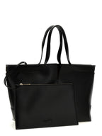 Black Calfskin Tote Bag