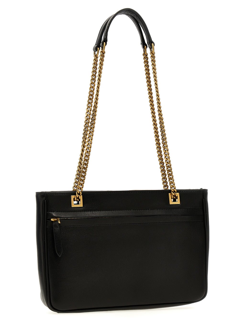 Multicolor Lamb Leather Tote Bag