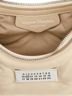 White Lamb Leather Shoulder Bag
