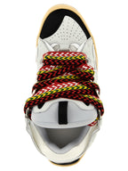 Gray Calfskin Chunky Sneakers