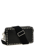 Black Calfskin Crossbody Bag