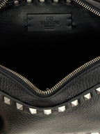 Black Calfskin Crossbody Bag