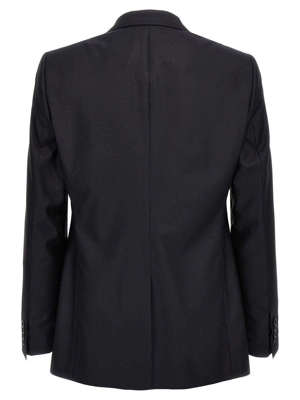 Blue Virgin Wool Two-Piece Suit