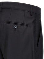 Blue Virgin Wool Two-Piece Suit