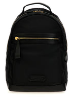 Black Polyester Backpack