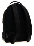 Black Polyester Backpack