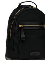Black Polyester Backpack