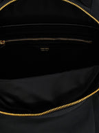 Black Polyester Backpack