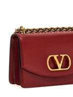 Multicolor Calfskin Shoulder Bag