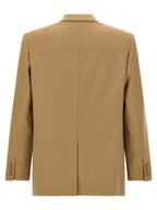 Beige Wool Blazer