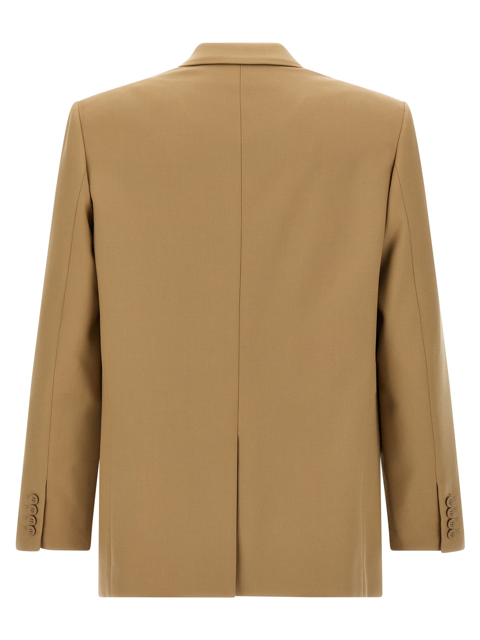 Beige Wool Blazer