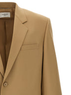 Beige Wool Blazer