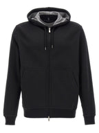 Black Cotton Sweatshirt