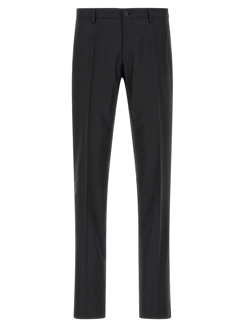 Black Virgin Wool Two-Piece Suit