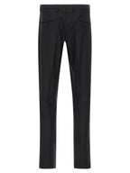 Black Virgin Wool Two-Piece Suit