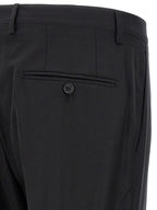 Black Virgin Wool Two-Piece Suit