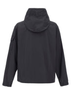 Black Polyester Shell Jacket
