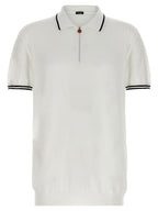 White Cotton Polo Shirt