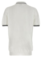 White Cotton Polo Shirt