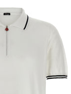 White Cotton Polo Shirt