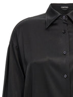 Black Silk Blouse